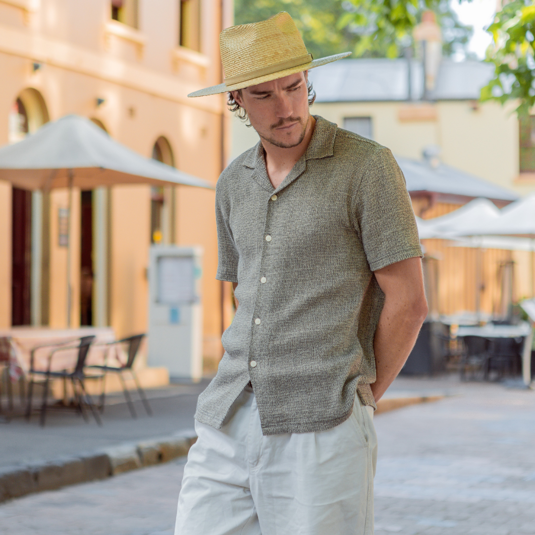 Palm Straw Hat-SD358