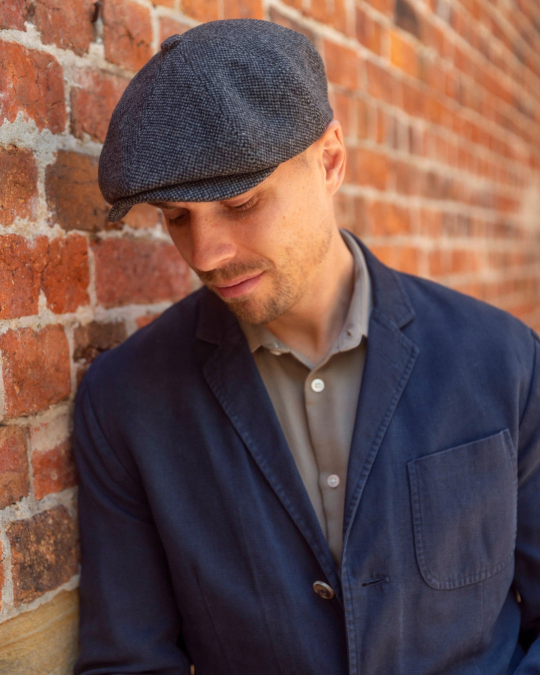 Italian Newsboy Cap-IT217