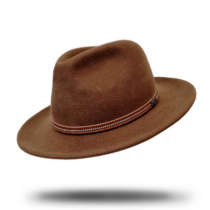 Flat Brim Trilby Hat-SF362 Stanton Hats