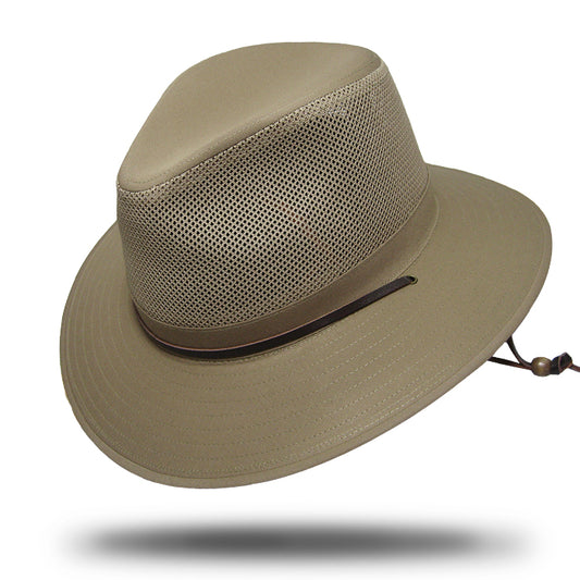 Mesh Crown Safari Hat-SD780