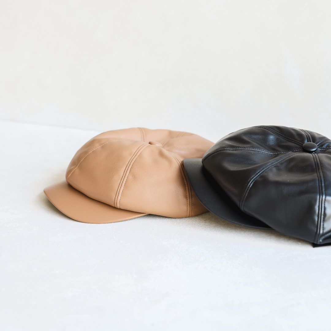 Leather Beret-SY370