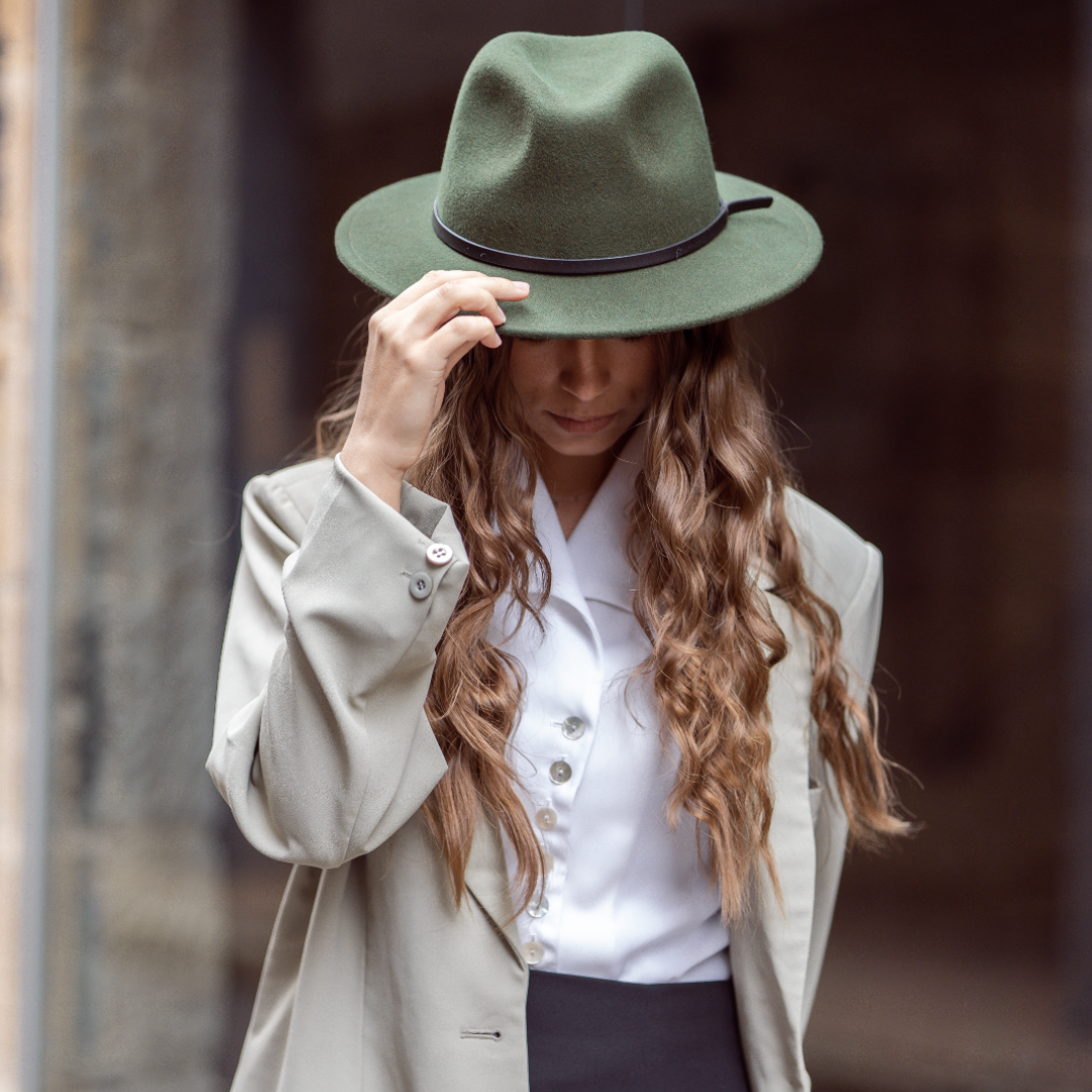 Women s Packable Felt Fedora SF018 Stanton Hats