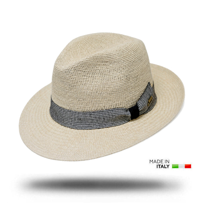 Crocheted Crown Panama Hat-IT305