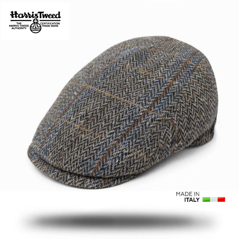 Harris Tweed Flat Cap-IT210