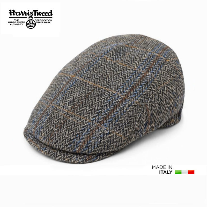 Harris Tweed Flat Cap-IT210