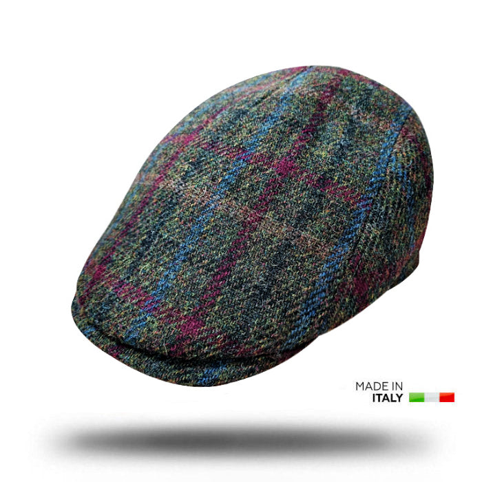 Harris Tweed Flat Cap-IT210