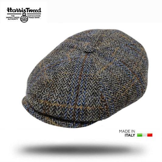 Harris Tweed Newsboy Cap-IT211