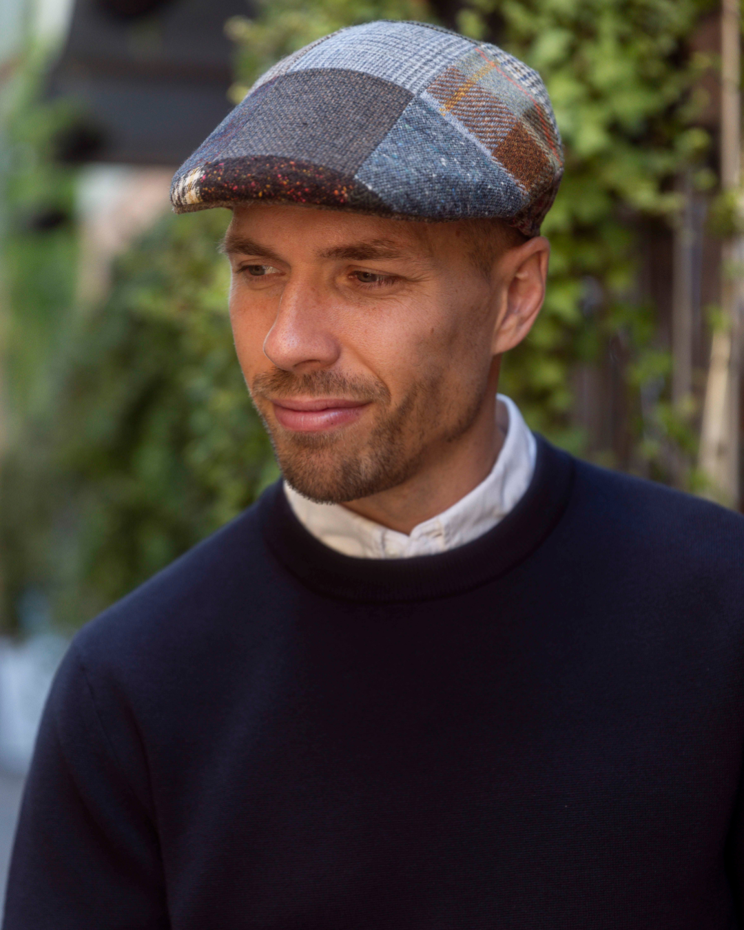 Italian Patch Flat Cap-IT231
