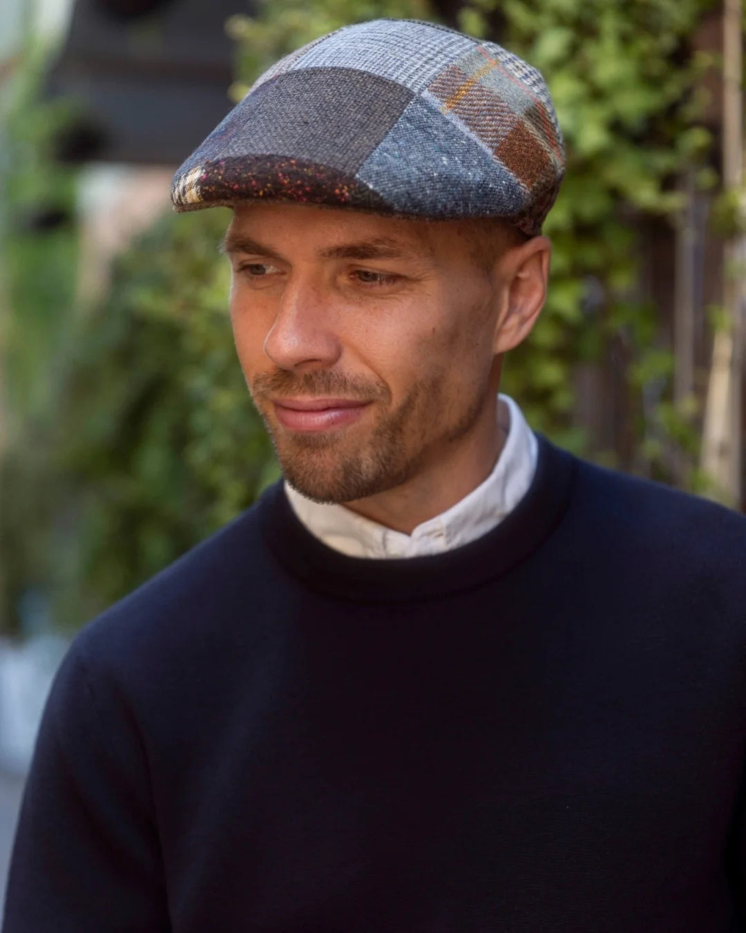 Italian Patch Flat Cap-IT231