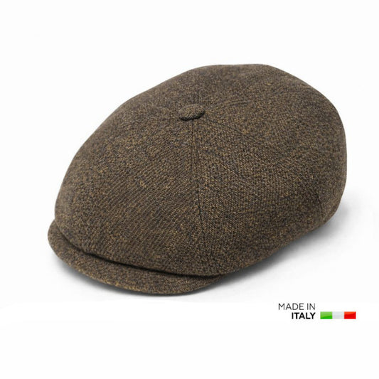 Shetland Wool Newsboy Cap-IT234