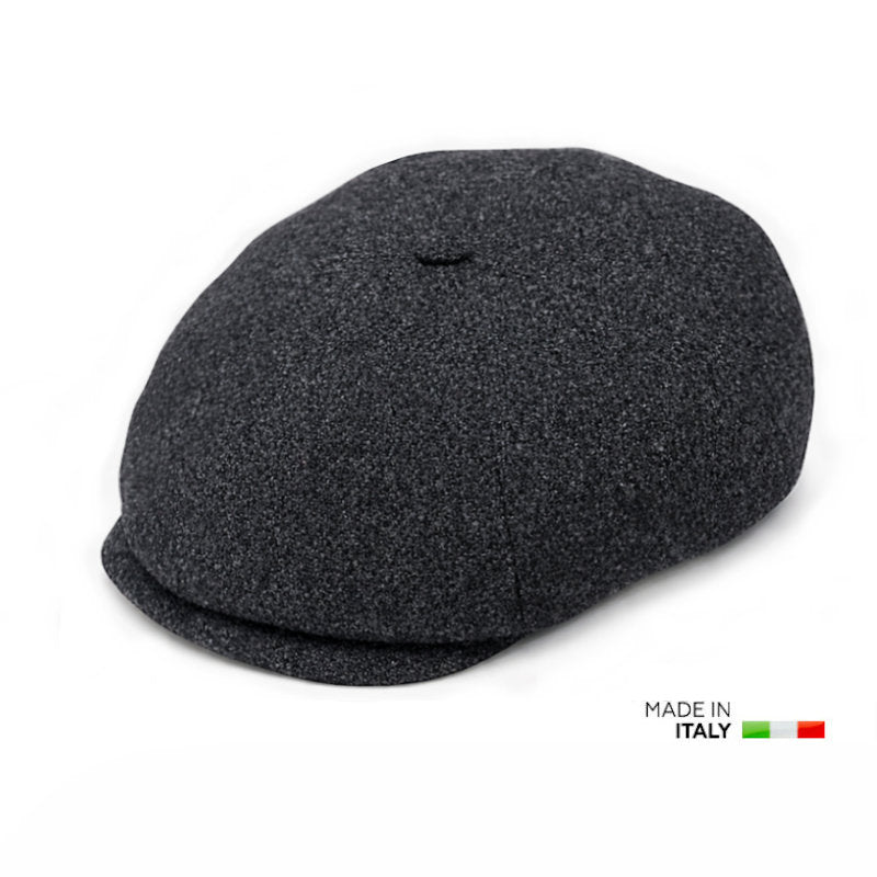 Shetland Wool Newsboy Cap-IT234