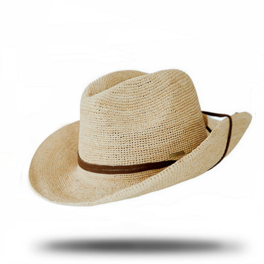 Raffia Cowboy Hat-SB310