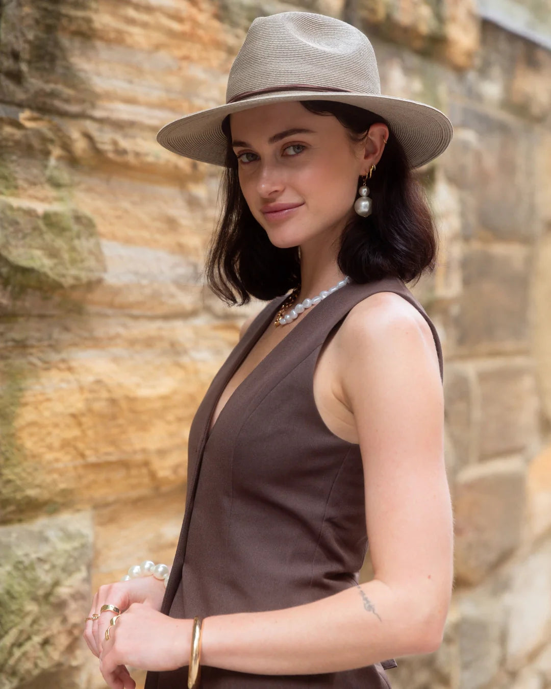 UPF 50+ Braided Fedora-SD028