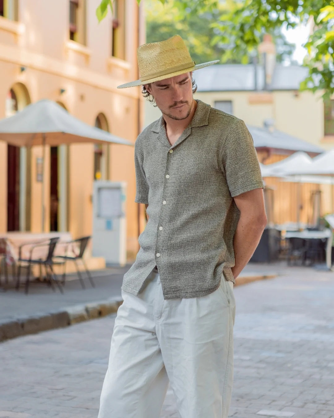 UPF 50+ Palm Straw Hat-SD358