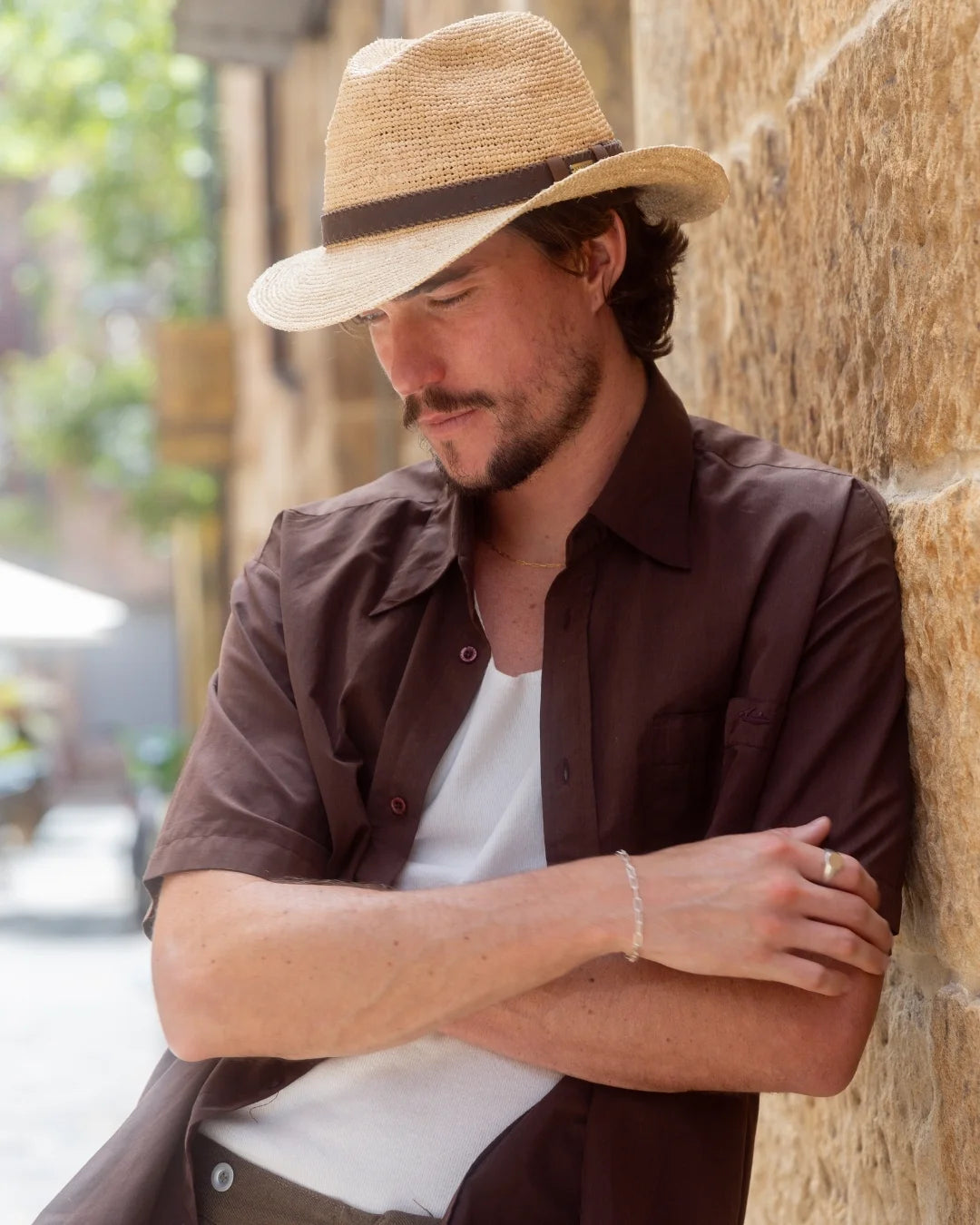 Raffia Fedora-SD751