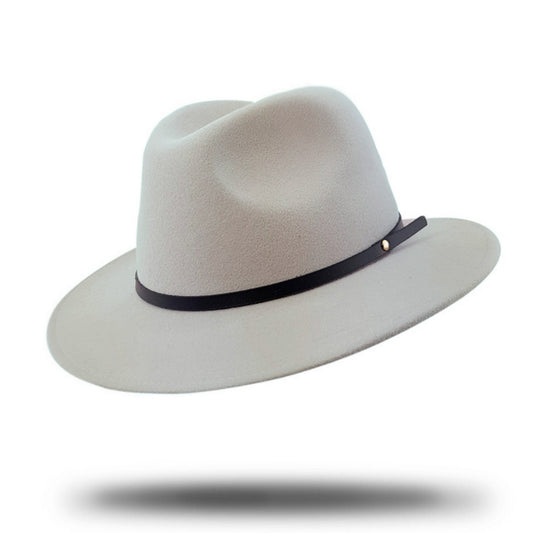 Women's Packable Felt Fedora-SF018