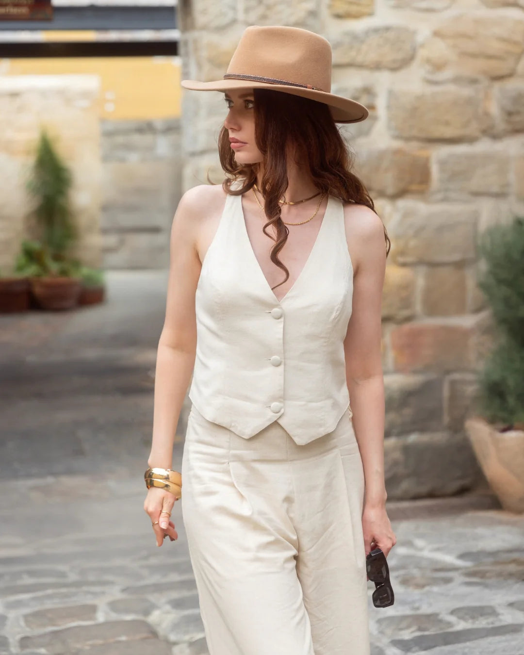 Western Felt Fedora-SF359