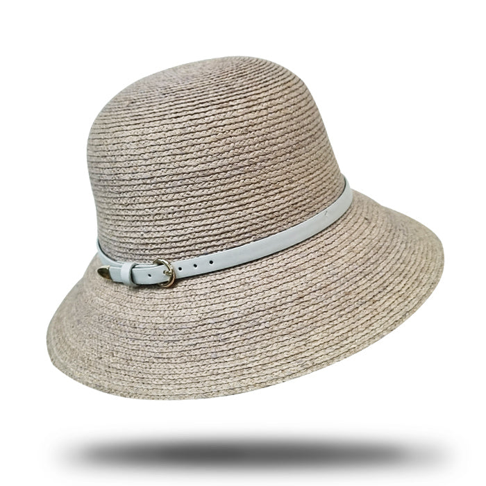 Women's Raffia Cloche Hat-SL351