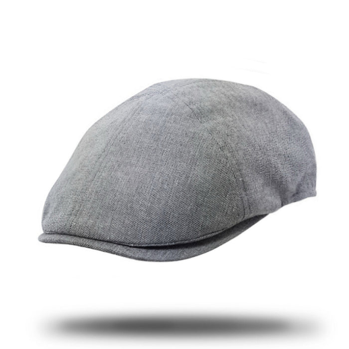Linen Flat Cap-SY071