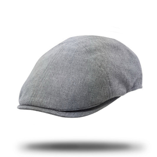 Linen Flat Cap-SY071