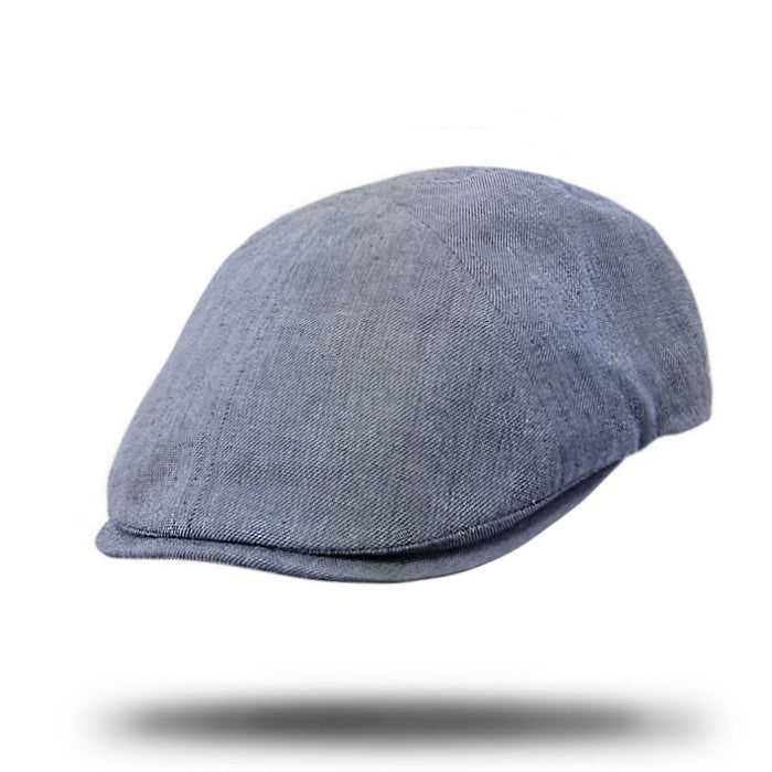 Linen Flat Cap-SY071