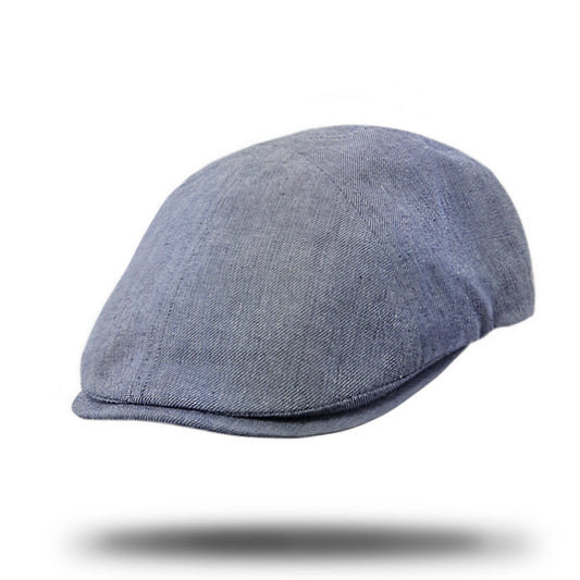 Linen Flat Cap-SY071