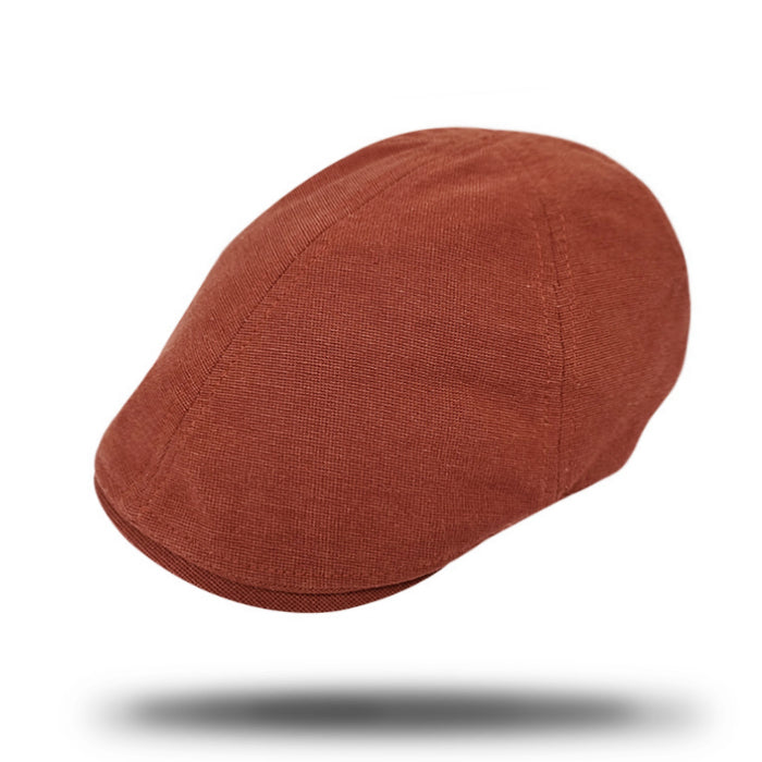6-Panel Flat Cap-SY208