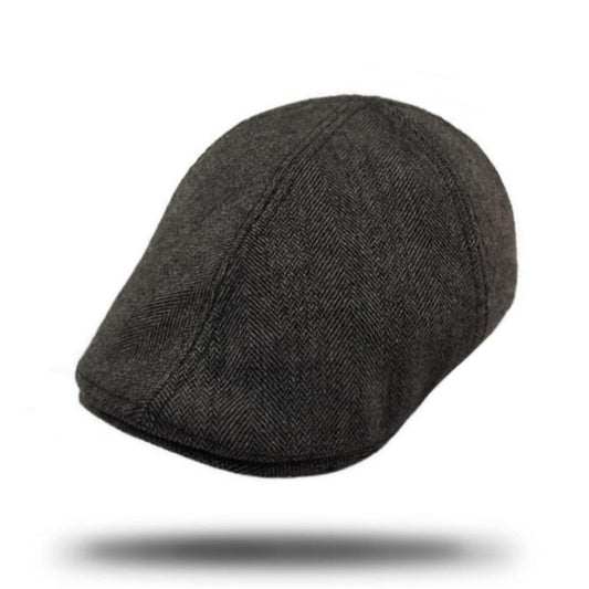 Wool Blend Flat Cap-SY710