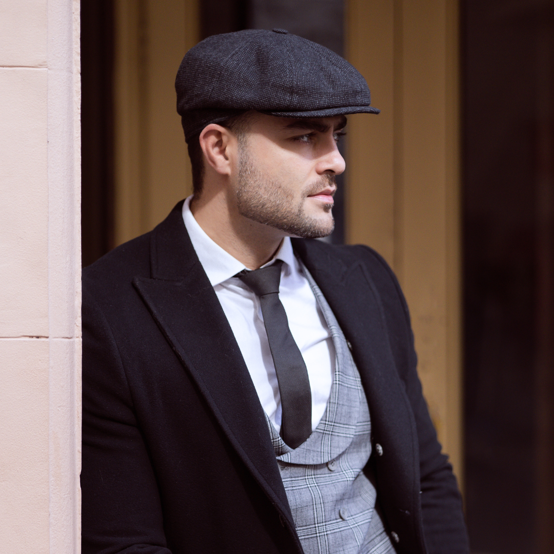 8 panel newsboy cap sales