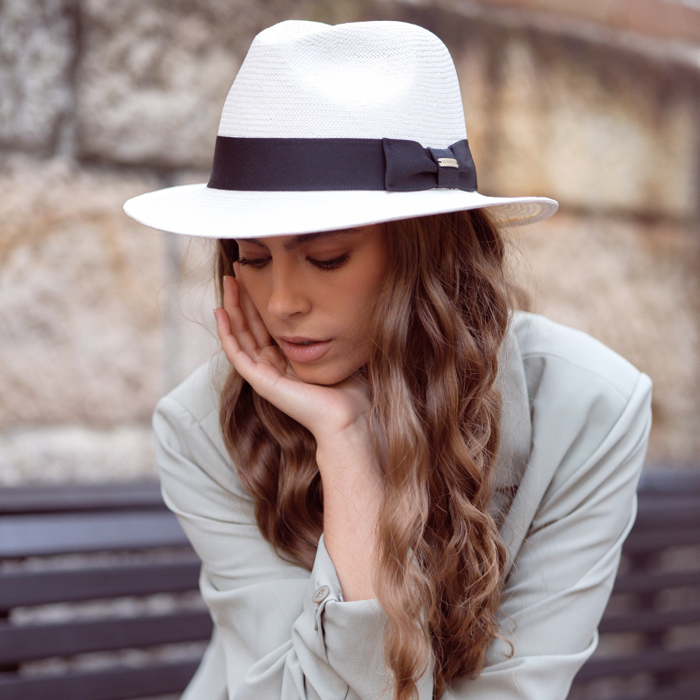 Packable Panama Style Hat-STFD1647