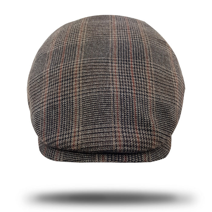 Glen Plaid Flat Cap