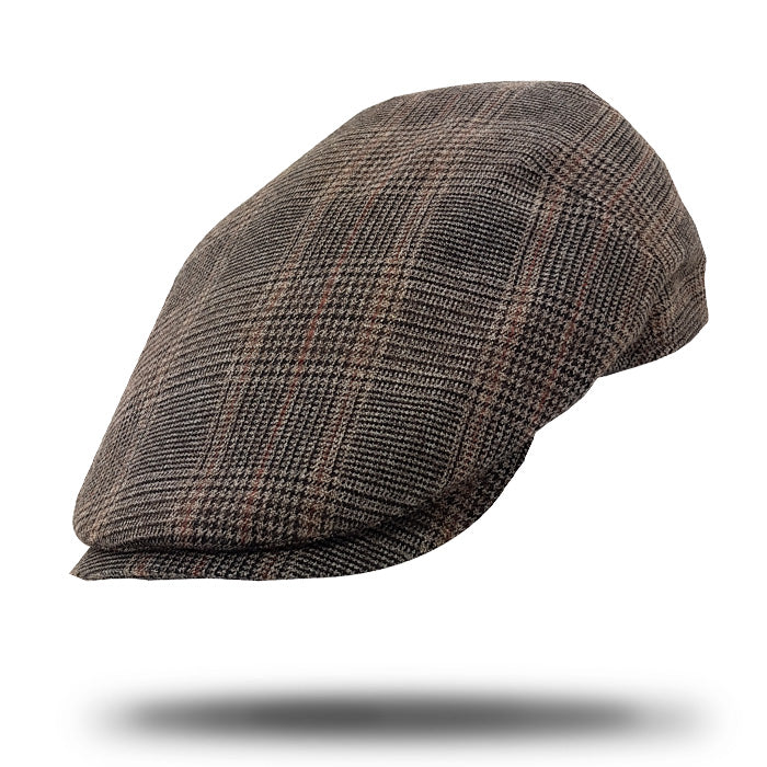 Glen Plaid Flat Cap