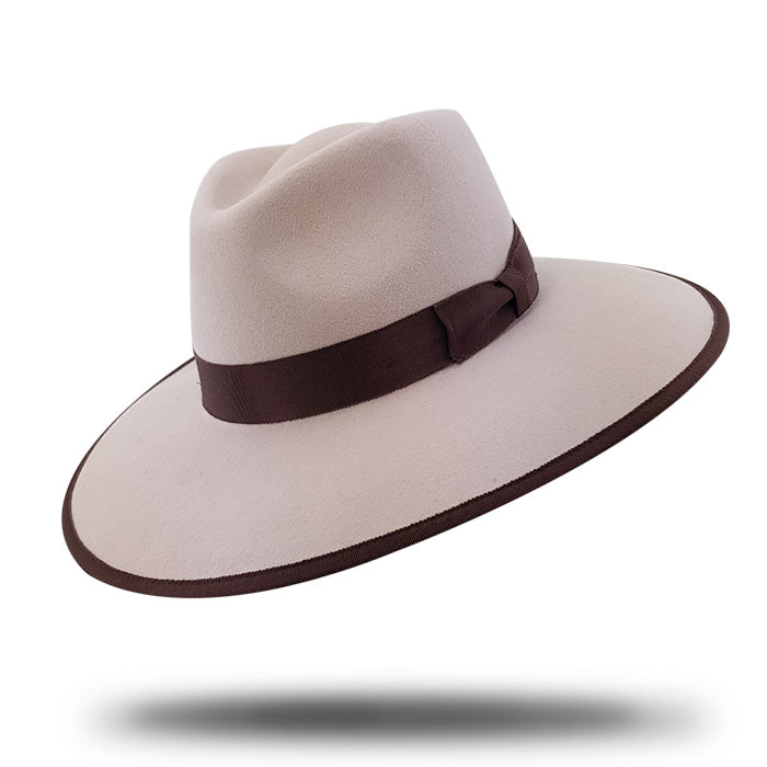 Women's Wide Brim Felt Hat-SF013