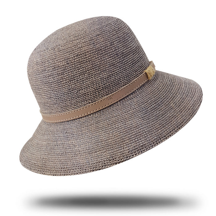 Raffia Cloche Hat-SL032