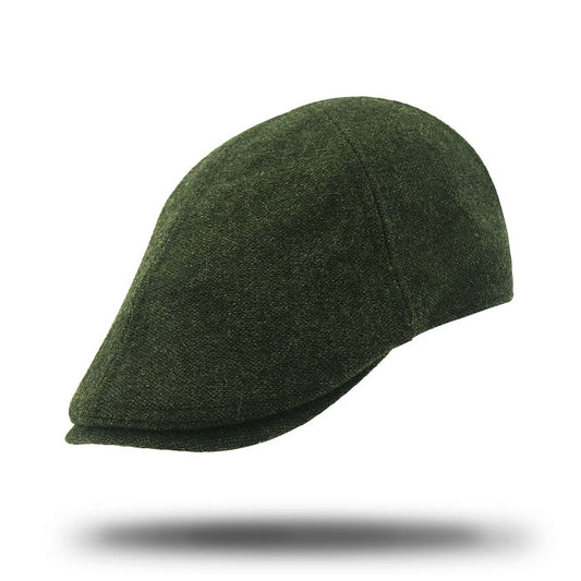 Wool Blend Flat Cap-SY809